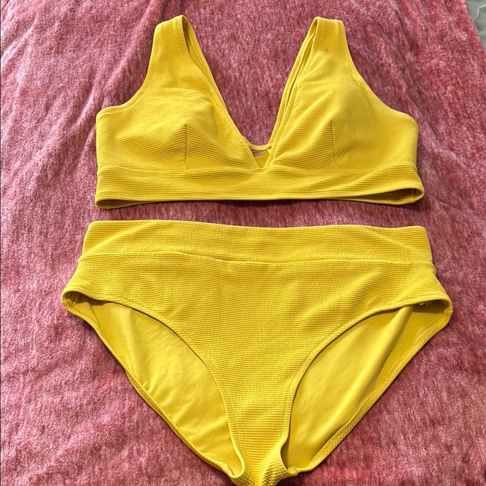 Old Navy Yellow Bikini Set